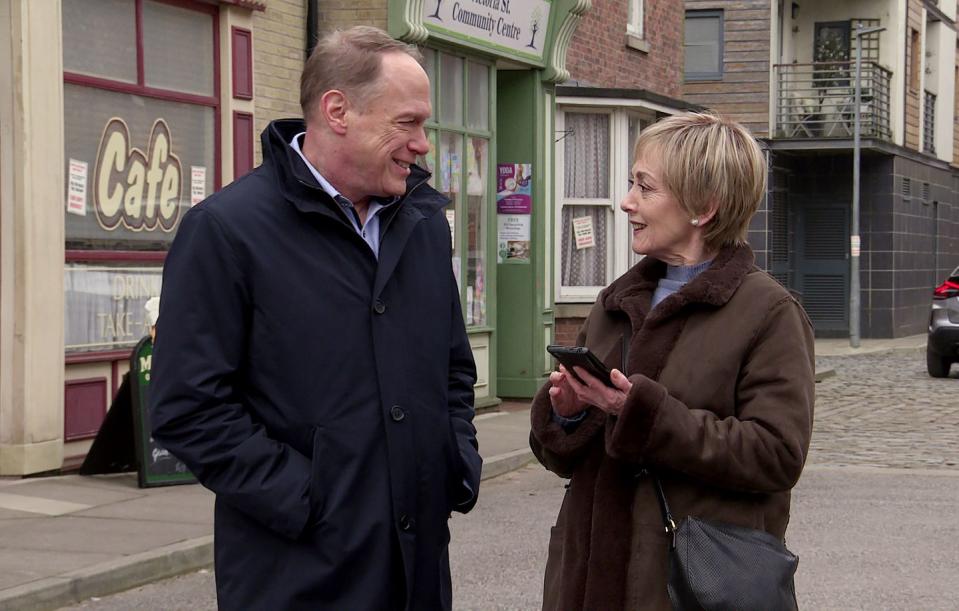 stephen reid and elaine, coronation street