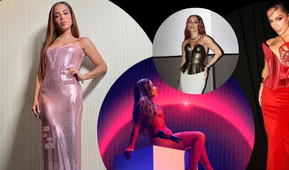 Os melhores looks de Anitta em 2022! Stylist da cantora reúne favoritos em post com declaração - Divulgação, BPM Comunicação @marcosovando / Gety Images
