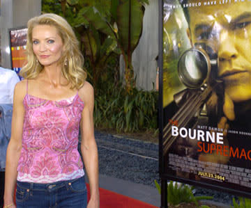 Joan Allen at the Hollywood premiere of Universal Pictures' The Bourne Supremacy