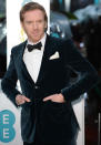 <p><i>Homeland's</i> Damien Lewis (a Brit native) headed back to London for the 2013 BAFTAs red carpet. Thankfully his blue velvet tuxedo appears to have withstood the rain and snow.</p>