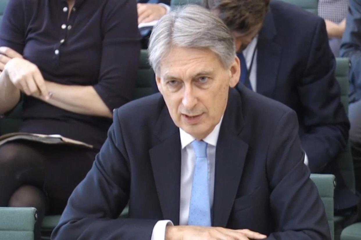 Chancellor Philip Hammond: PA