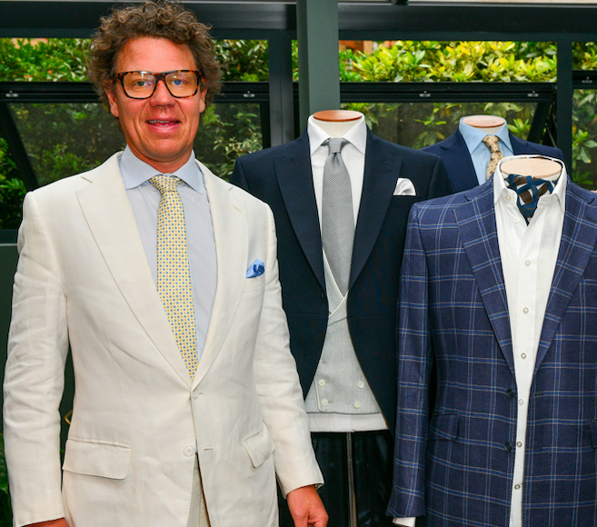 Kristian Robson's company tailors to celebrities and footballers. (Getty)