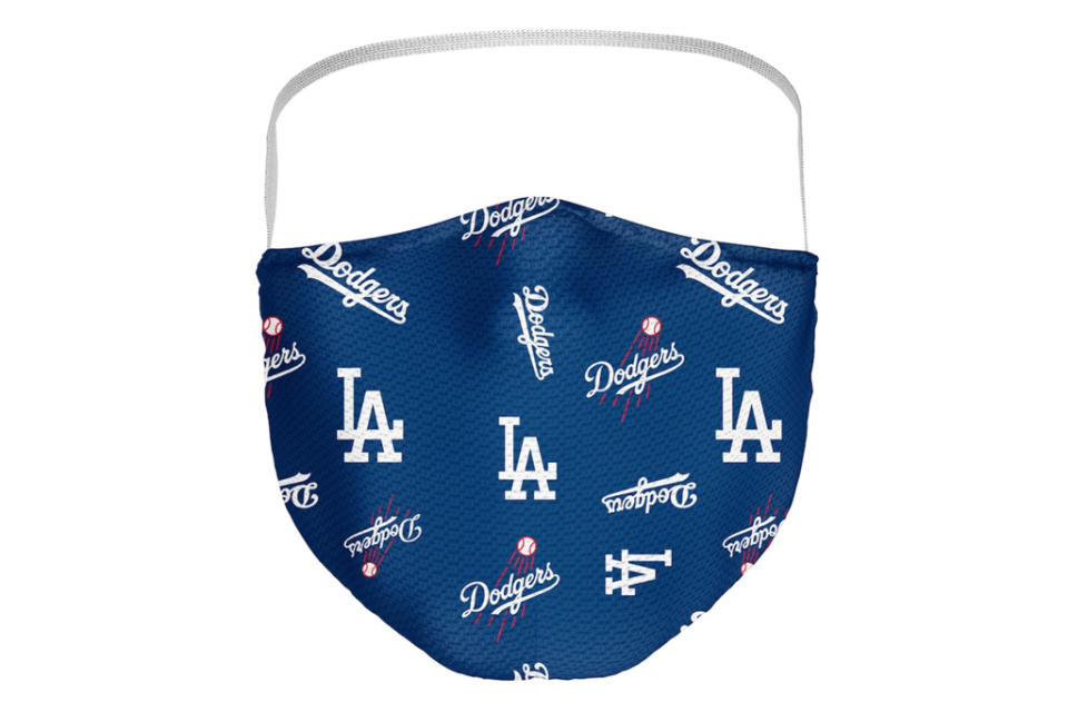 la dodgers, baseball, mlb, face masks