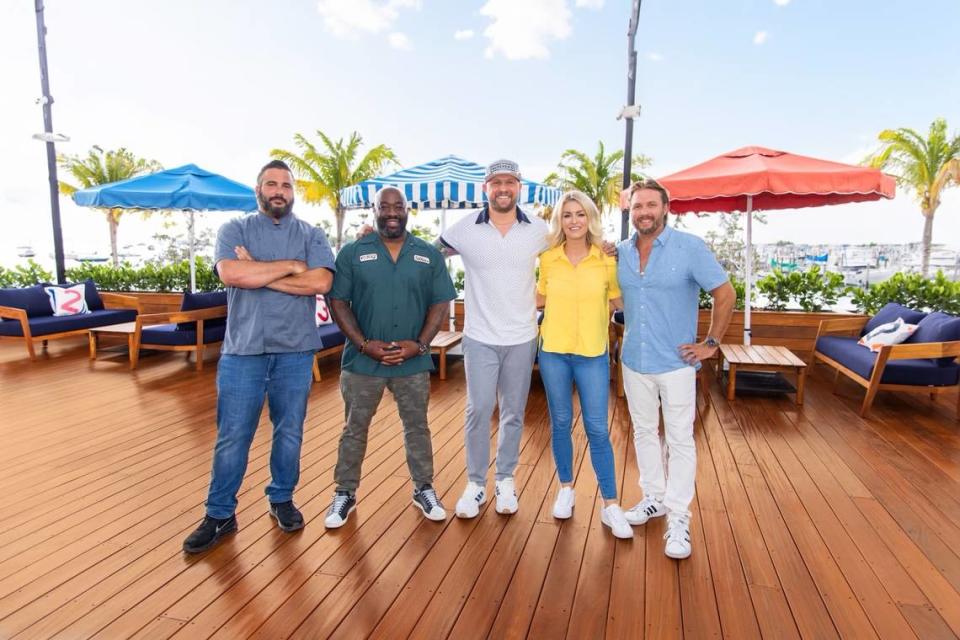 Chefs José Mendin, Kenny Gilbert, Jeremy Ford, Janine Booth and Jeff McInnis will all operate kitchens at the new Regatta Grove in Coconut Grove.