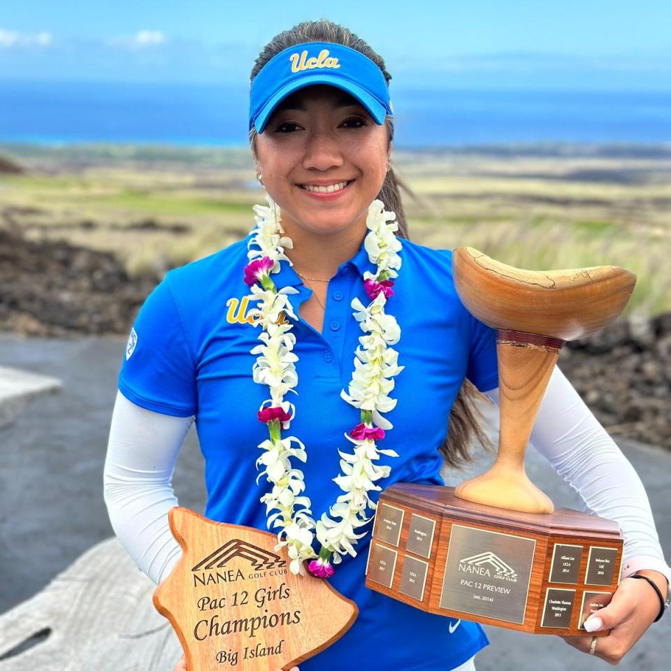 UCLA’s Zoe Campos won the 2024 Pac-12 Preview. (Photo: UCLA Golf)