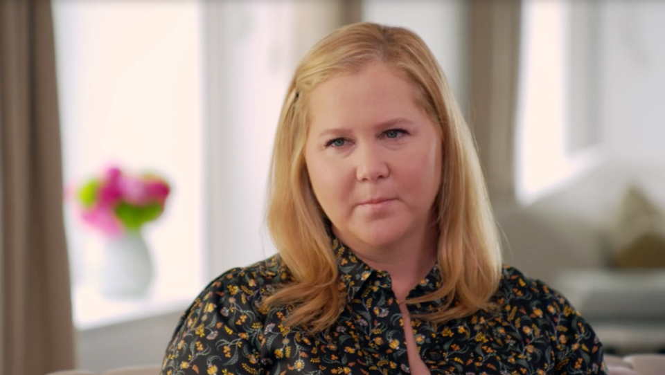 Amy Schumer opens up about her battle with endometriosis and the surgeries she's undergone since she was diagnosed.  / Credit: Paramount+
