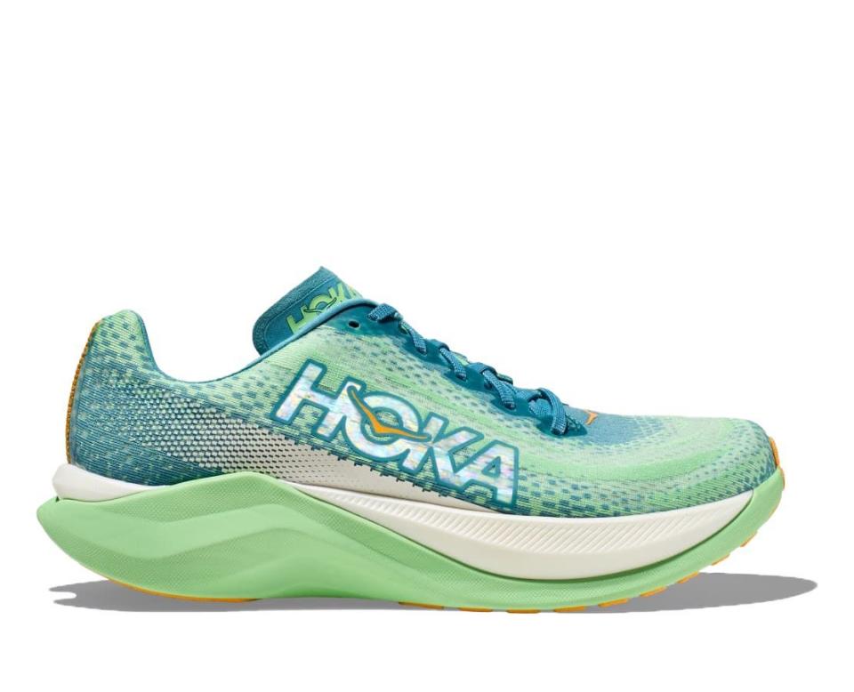 <p><a href="https://go.redirectingat.com?id=74968X1596630&url=https%3A%2F%2Fwww.hoka.com%2Fen%2Fus%2Fmens-everyday-running-shoes%2Fmach-x%2F1141450.html&sref=https%3A%2F%2Fwww.menshealth.com%2Ffitness%2Fa60824009%2Frunning-slow-training%2F" rel="nofollow noopener" target="_blank" data-ylk="slk:Shop Now;elm:context_link;itc:0;sec:content-canvas" class="link ">Shop Now</a></p><p>Hoka Mach X</p><p>hoka.com</p><p>$180.00</p><span class="copyright">Hoka</span>