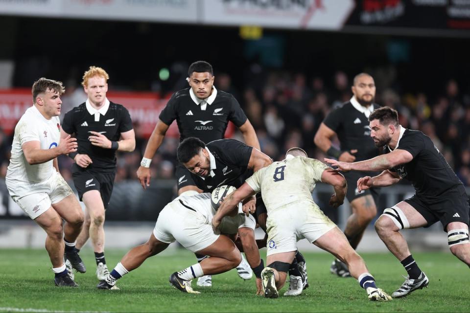 England and the All Blacks tangle again in Auckland  (Getty Images)