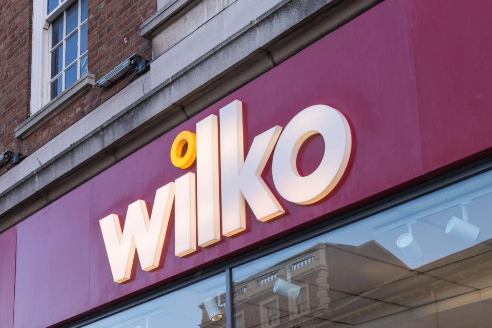 Wilko has filed a notice of intention to appoint administrators.  ((Wilko/PA))