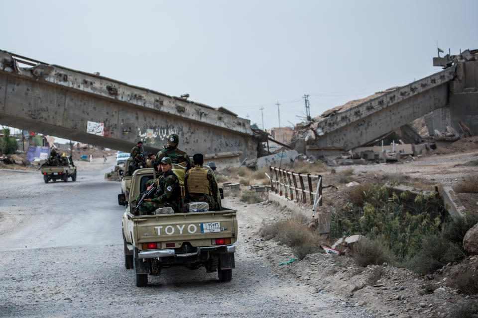 On patrol with the Iraqi militia hunting the last remnants of the Islamic State group