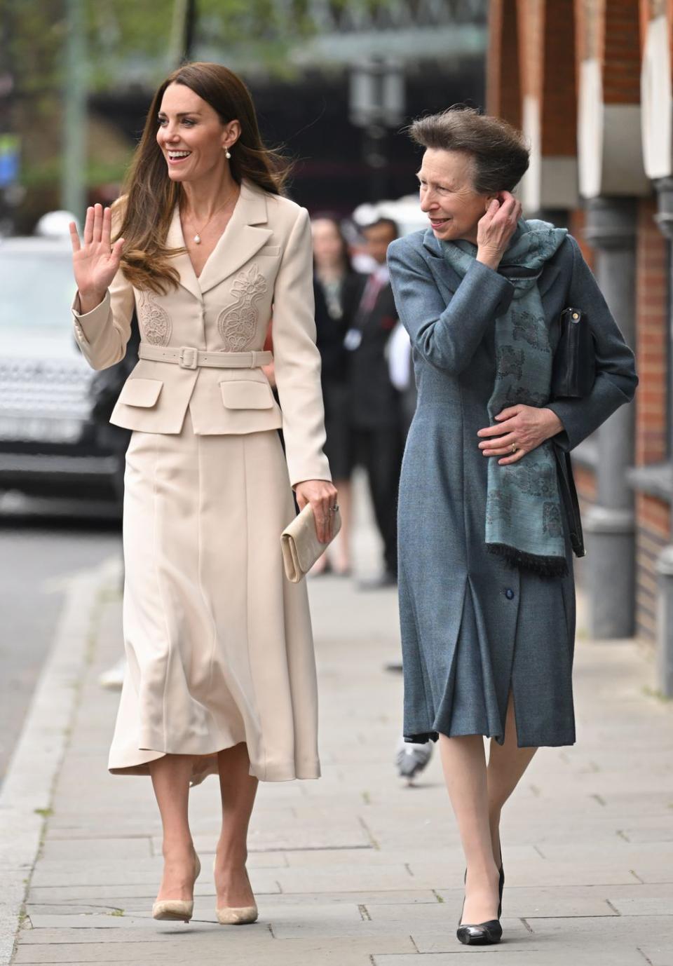 <p>In April 2022, Anne and Kate Middleton shared their <a href="https://www.townandcountrymag.com/society/tradition/a39839106/kate-middleton-princess-anne-maternal-healthcare-joint-engagement/" rel="nofollow noopener" target="_blank" data-ylk="slk:first-ever joint engagement;elm:context_link;itc:0;sec:content-canvas" class="link ">first-ever joint engagement</a>, supporting women's healthcare institutions. </p>