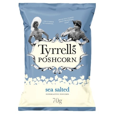 Tyrell's sea salted poshcorn