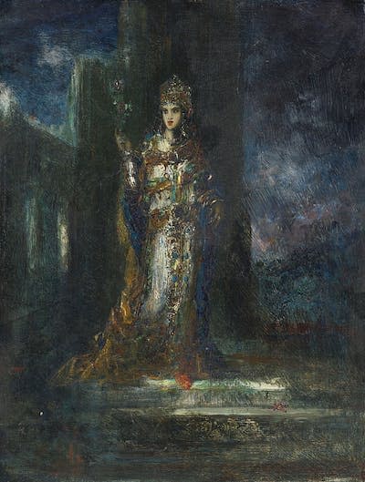 ‘The Song of Songs,’ by 19th-century painter Gustave Moreau. <a href="https://www.gettyimages.com/detail/news-photo/the-song-of-songs-private-collection-artist-moreau-gustave-news-photo/600051949?phrase=%22song%20of%20songs%22&adppopup=true" rel="nofollow noopener" target="_blank" data-ylk="slk:Fine Art Images/Heritage Images/Getty Images" class="link ">Fine Art Images/Heritage Images/Getty Images</a>