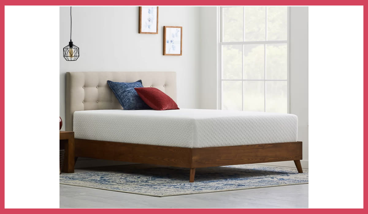 Score a brand new mattress for 61 percent off. (Photo: Wayfair)