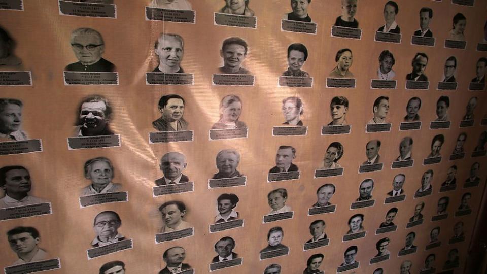 Fotografías de los primeros colonos alemanes que llegaron a Colonia Dignidad en la década del 60.