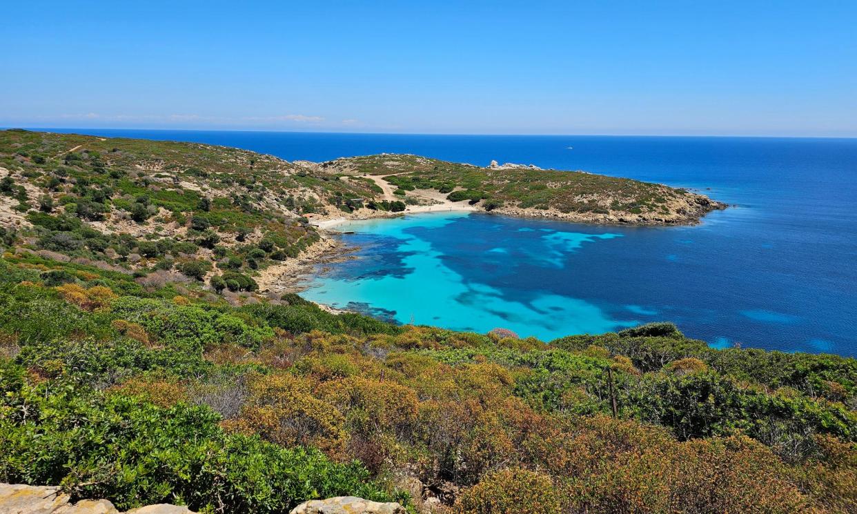 <span>Cala Sabina, on Asinara island.</span><span>Photograph: Colin Boulter/The Guardian</span>