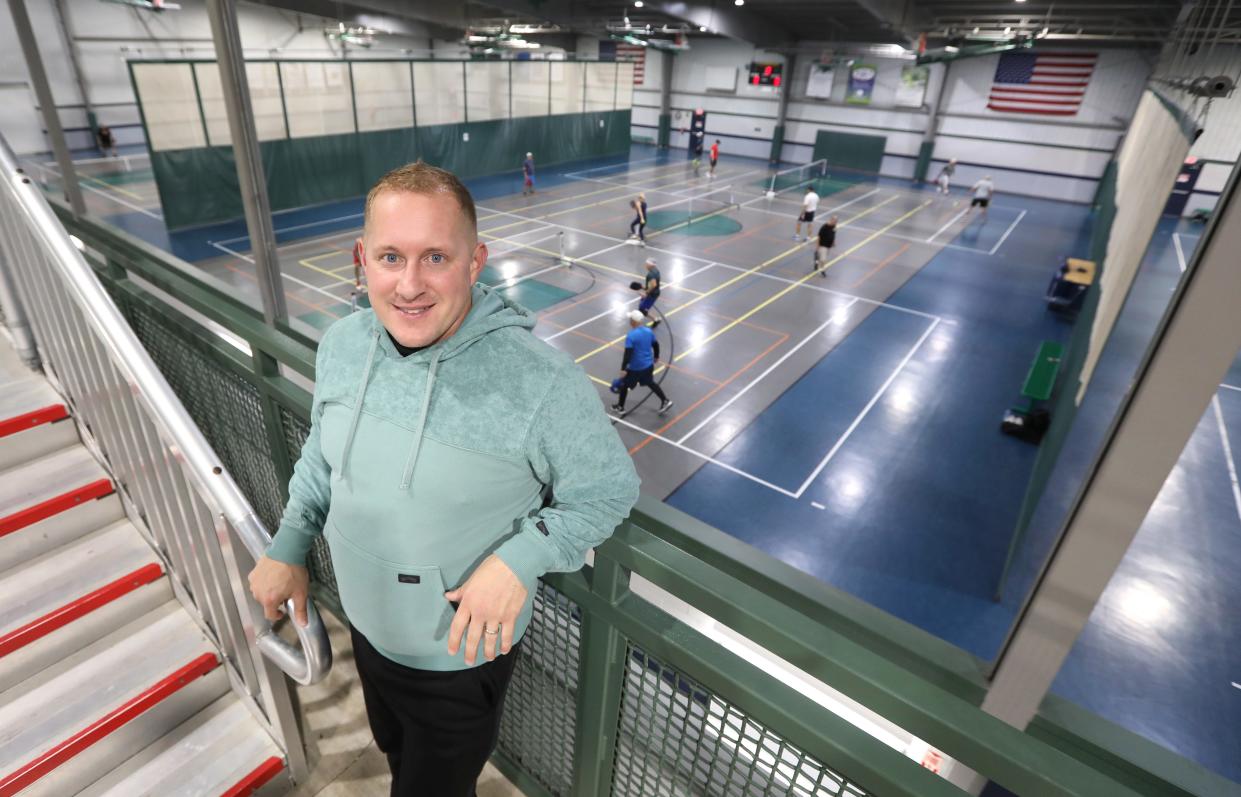 Isaac Bush is the director of Kids America Sports Complex and Fitness Center in Coshocton.