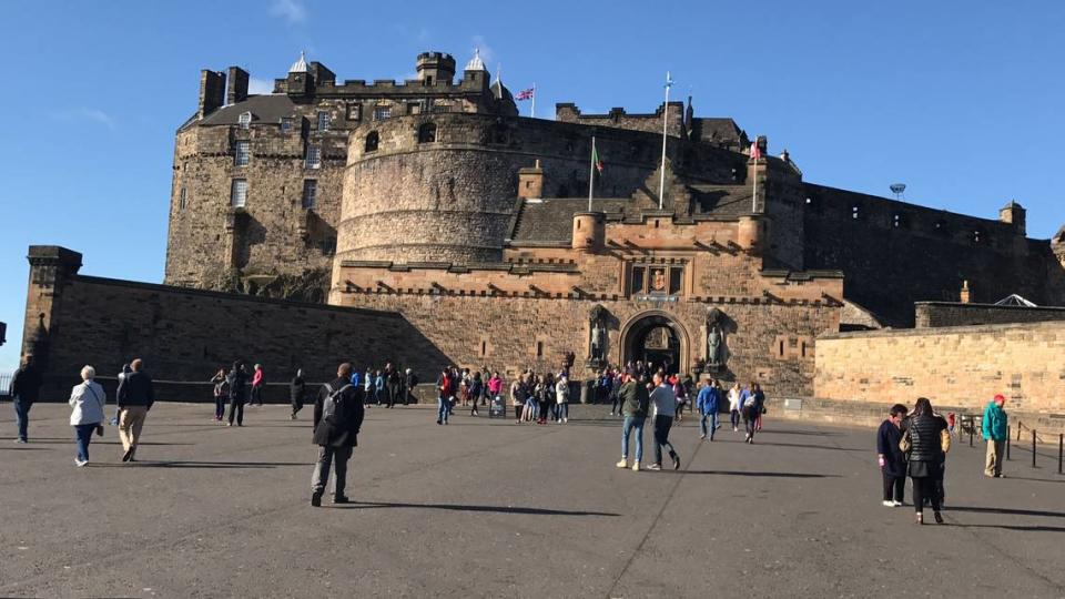 Castillo de Edimburgo.