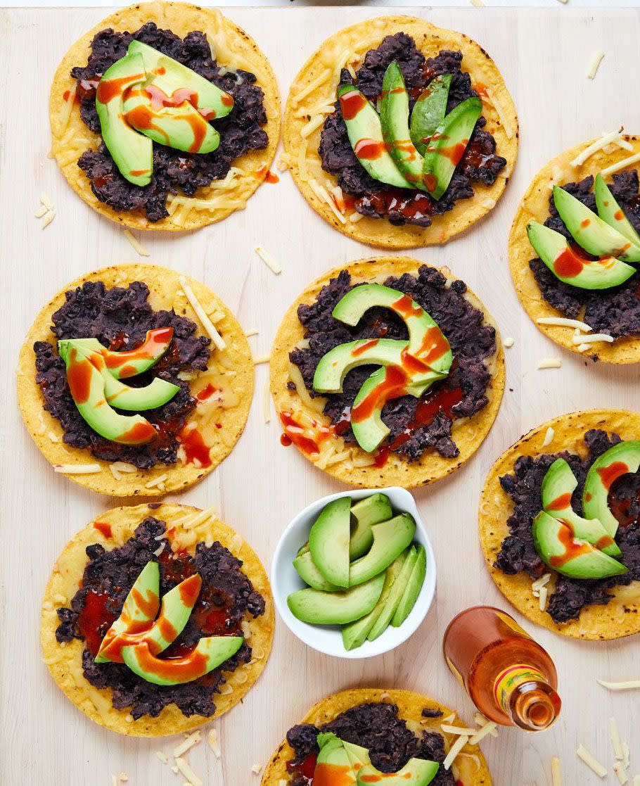 Black Bean Tostadas