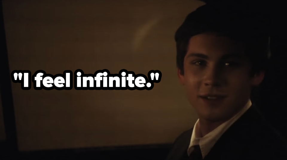 Charlie says "I feel infinite"