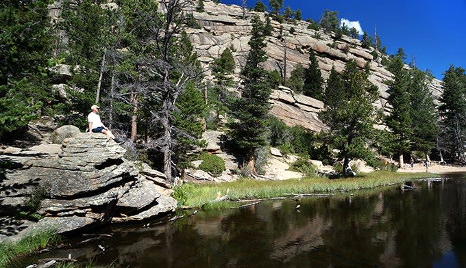 Gen Lake Overlook in Rocky Mountain National Park