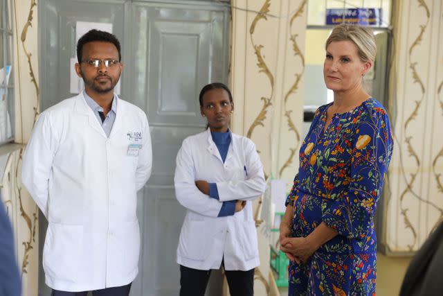 <p>UNICEF Ethiopia 2023 Nahom Tesfaye</p> Sophie, Duchess of Edinburgh visits Ayder Hospital in Tigray, Ethiopia