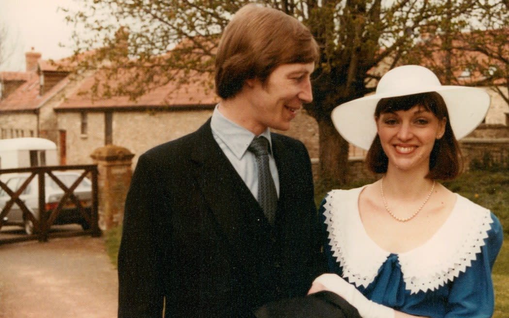 Robert and Patricia in 1982