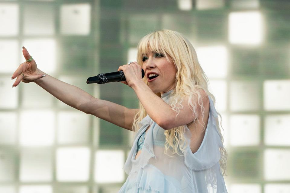 Carly Rae Jepson performs on day one of the festival (Amy Harris/Invision/AP)