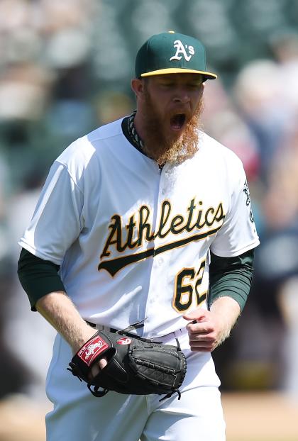 Sean Doolittle is the Bay Area closer MVP. (Getty)