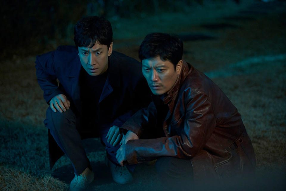 Lee Sun-kyun and Park Hee-soon in “Dr. Brain” - Credit: Apple TV+