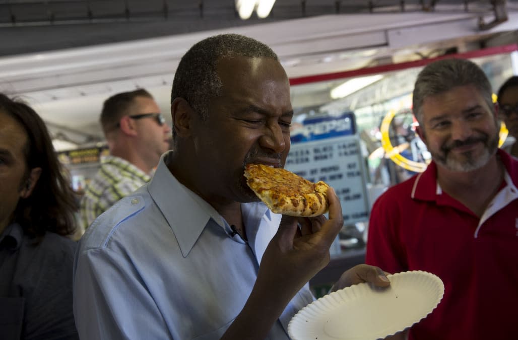 Presidential Candidates Speak At Iowa State Fair Soapbox