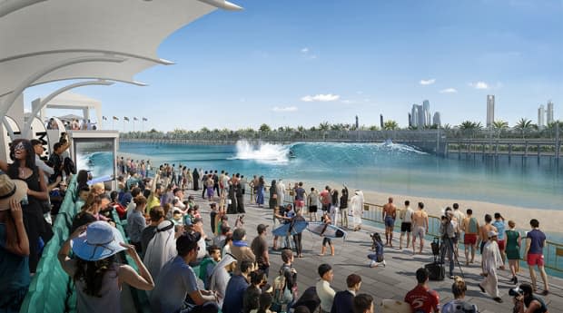 Artist's rendition of the forthcoming Surf Abu Dhabi project. <p>Photo: © Modon Properties / KSWC</p>