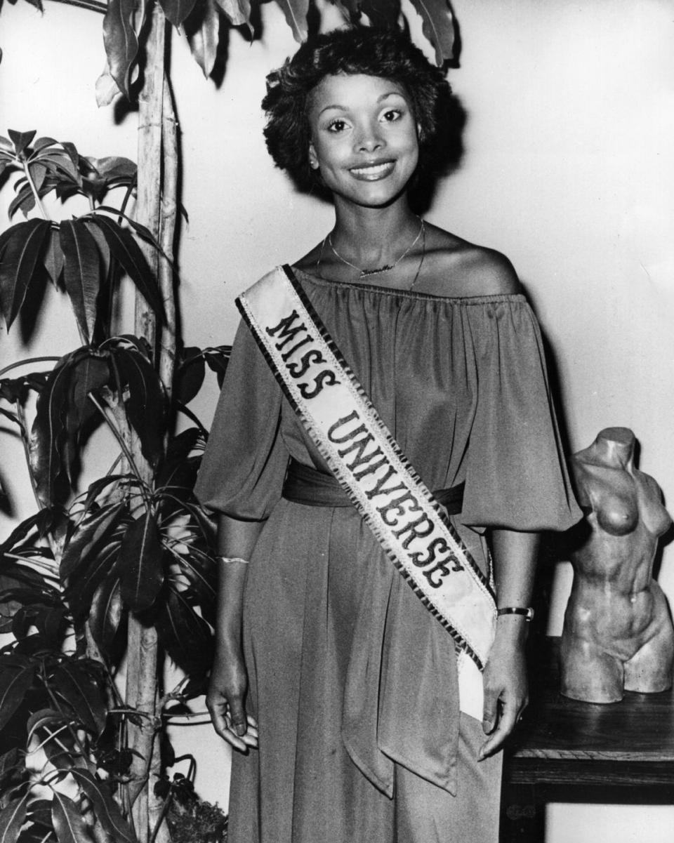 <p>Janelle Commissiong of Trinidad and Tobago was the first black woman to win Miss Universe. </p>