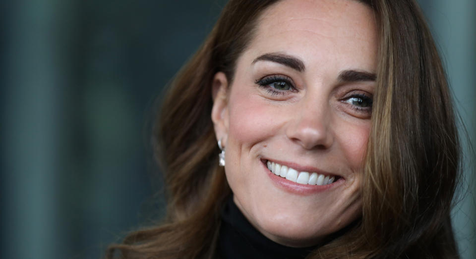 The Duchess of Cambridge attended the Tusk Awards reception at Kensington Palace yesterday. [Photo: Getty]