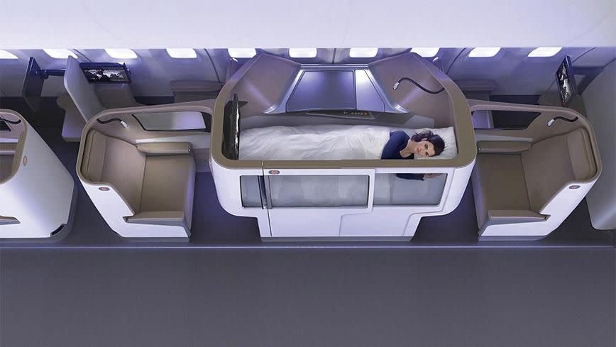 Formation Design's elevated passenger seats. Photo: Formation Design