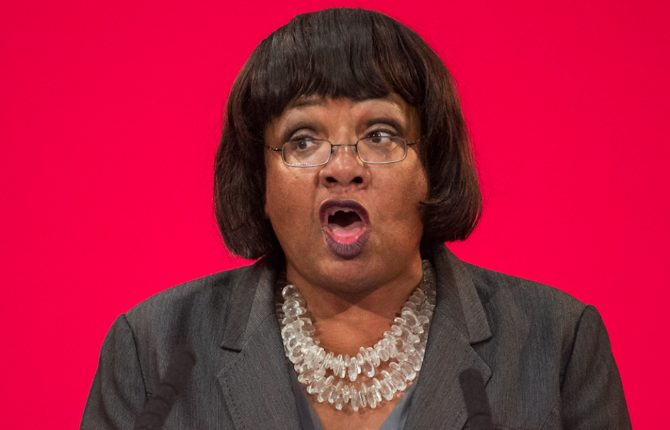 <em>Shadow home secretary Diane Abbott said cuts reduce police effectiveness and their ability to apprehend criminals (Rex)</em>