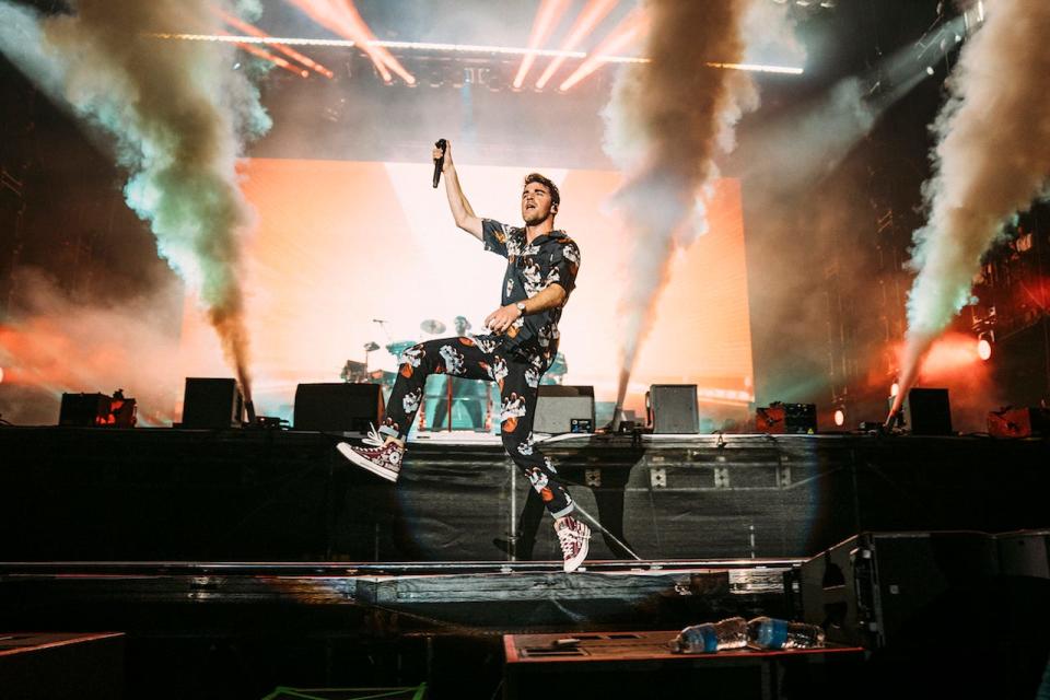 The Chainsmokers headline Lollapalooza in Chicago on Aug. 1, 2019.