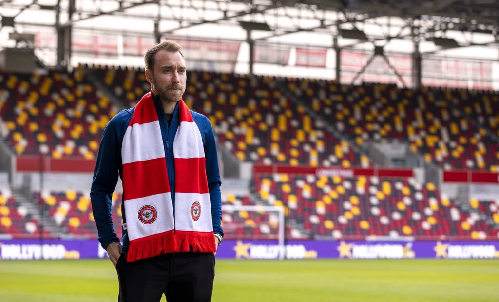 Christian Eriksen continues to work on his match fitness (Steven Paston/PA) (PA Wire)