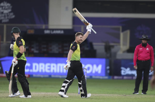 T20 World Cup: Warner Smashes Fifty as Australia Defeat Sri Lanka by 7  Wickets