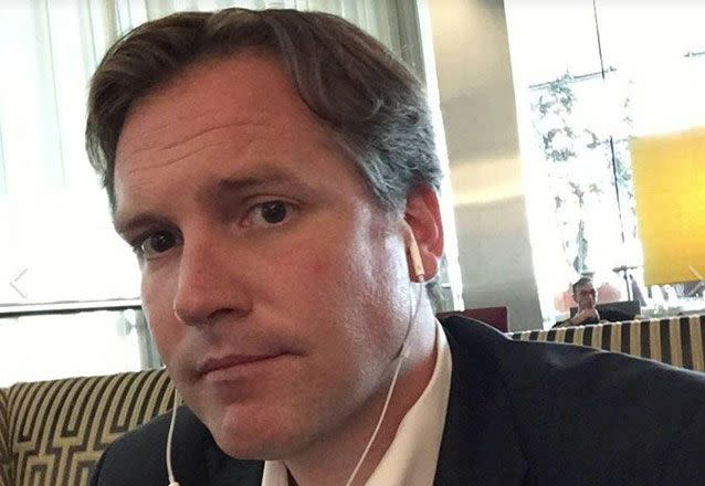 Wealthy banker Eric Bellquist claims the allegations against him are false, and that he was out of the country at the time of the shocking incident. Picture: Facebook