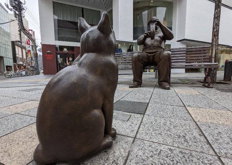 散步時還能發現不少街頭藝術作品（照片拍攝：吉田匡和）