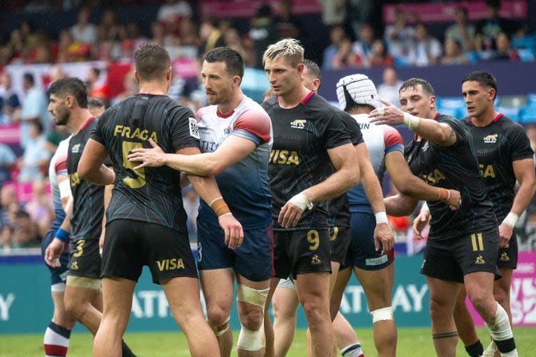 Los Pumas 7s se despidieron de Hong Kong tras una pobre actuación