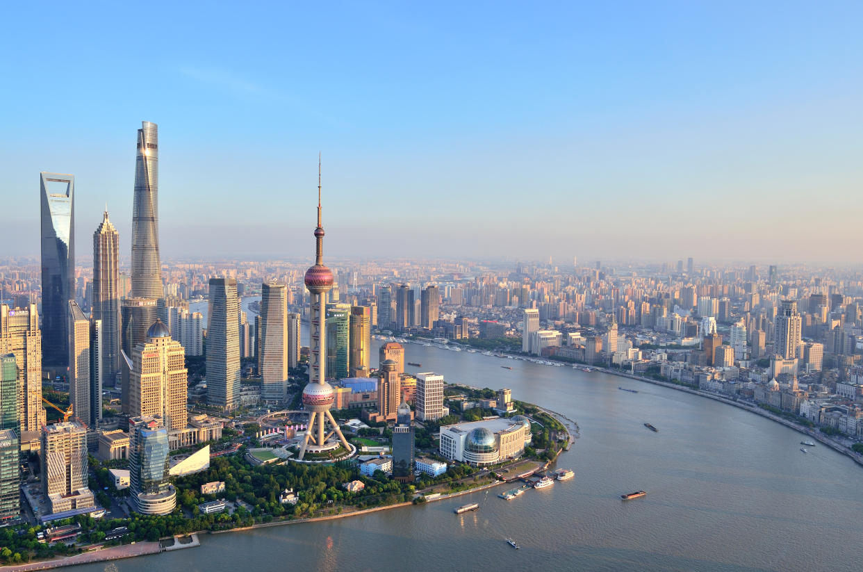 Shanghai urban skyline and the bund, China. (Photo: Gettyimages)