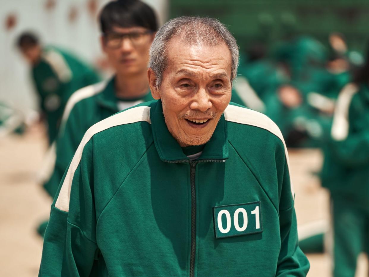 Oh Young-soo played Oh Il-nam AKA 001, the oldest participant in "Squid Game."