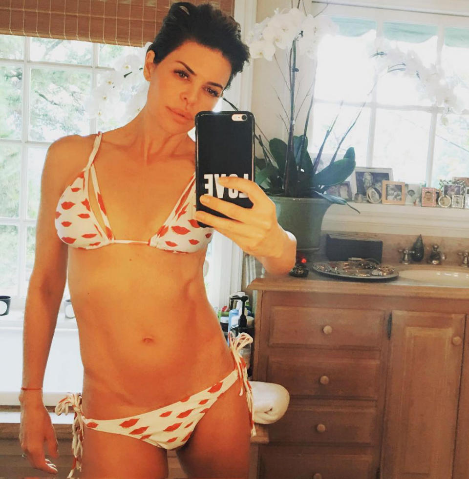 Lisa Rinna, 54, Reveals the Fitness Secrets Behind Her Bikini Body: 'I'm Real Consistent'
