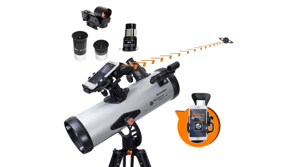 Best reflecting telescopes: Celestron StarSense Explorer LT 114AZ