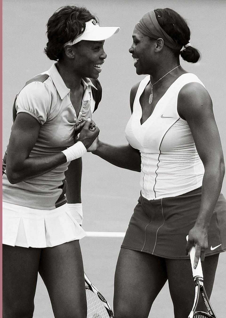 Venus, left, and Serena Williams 