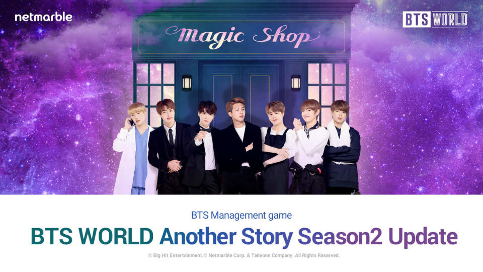 《BTS WORLD》推出特別的3月更新   圖：Netmarble/提供