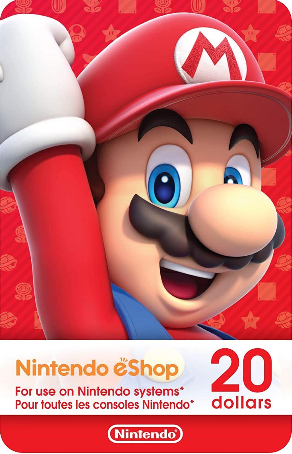 Nintendo eShop Gift Card. Image via Amazon