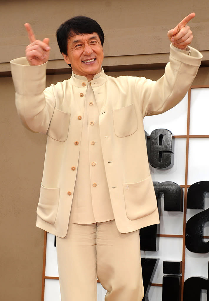 The Karate Kid LA Premiere 2010 Jackie Chan